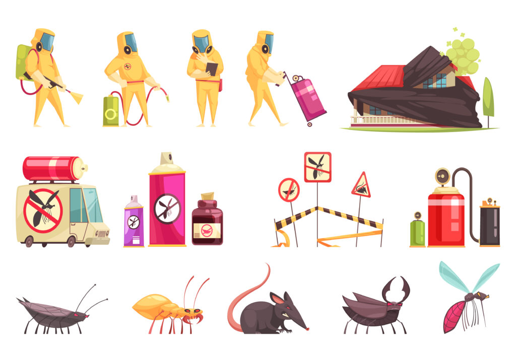 disinfection pest control set